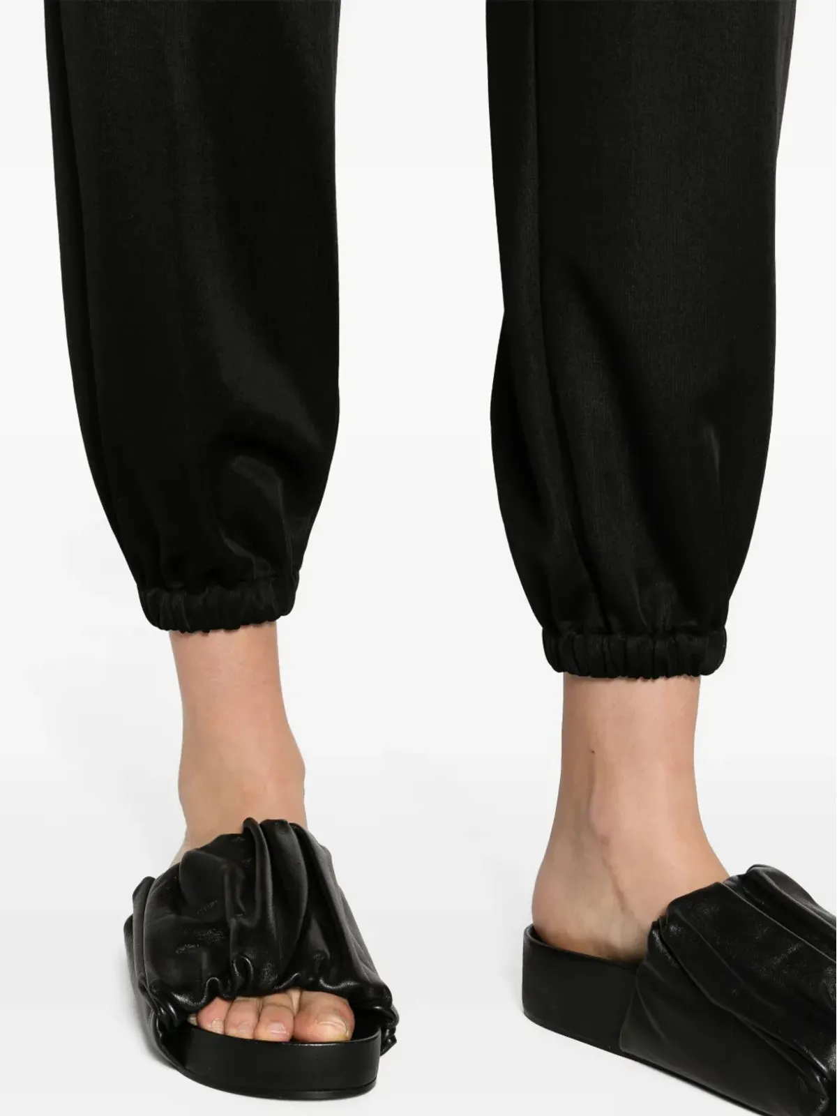 Jil Sander ハイウエスト テーパードパンツ - 画像5
