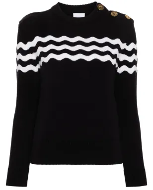 Patou Wave knitted jumper - サムネイル1