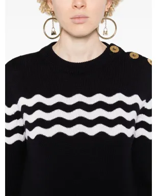 Patou Wave knitted jumper - サムネイル5