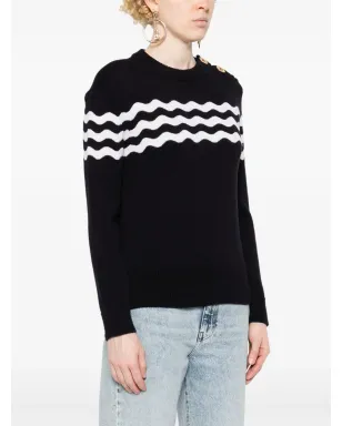 Patou Wave knitted jumper - サムネイル3