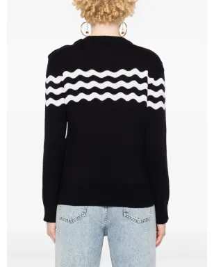 Patou Wave knitted jumper - サムネイル4