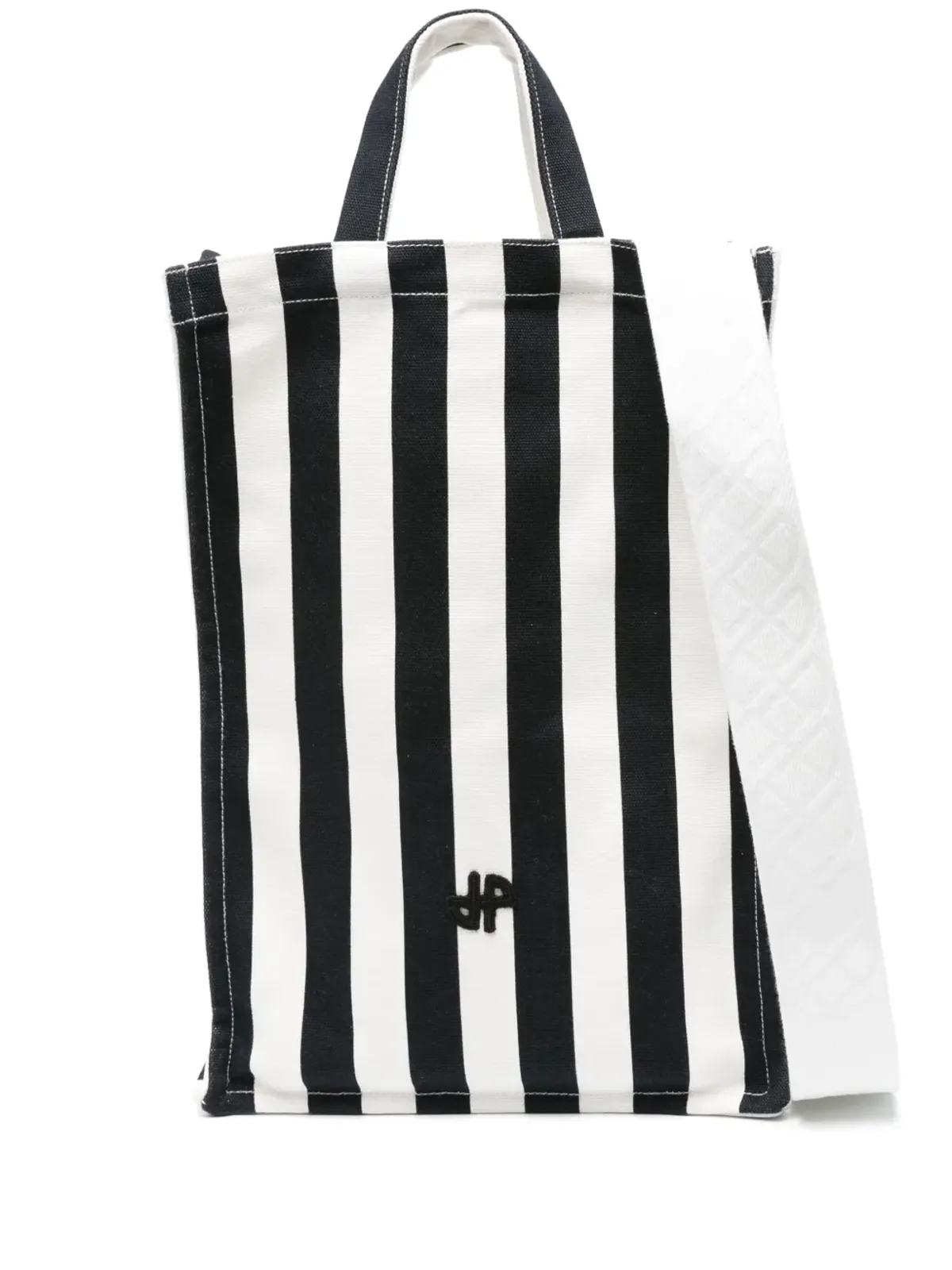 Patou Vertical JPキャンバス トートバッグ - 画像1