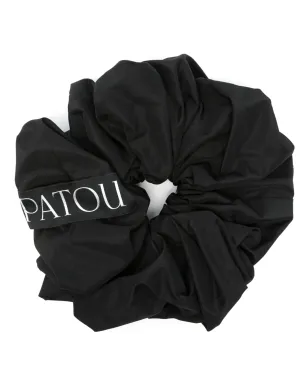 Patou faille scrunchie - Black - サムネイル1
