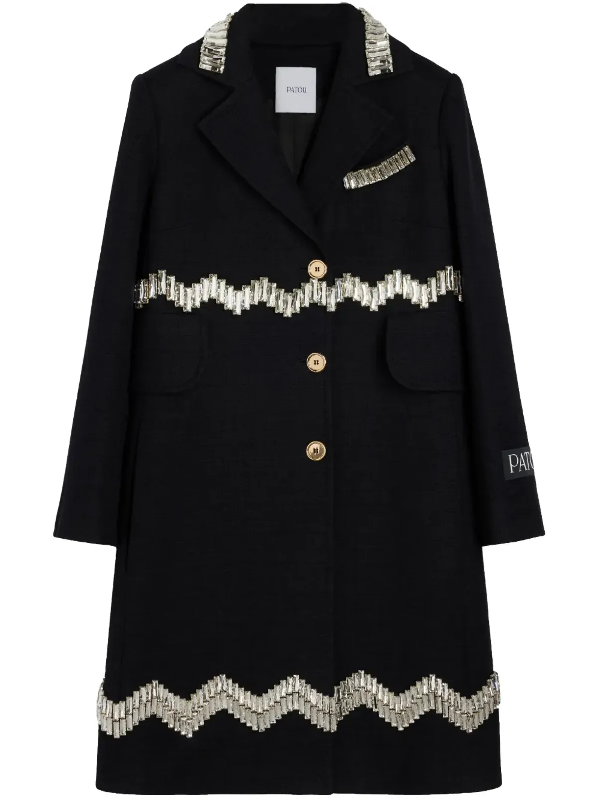 Patou クリスタルエンベリッシュドコート - 画像1