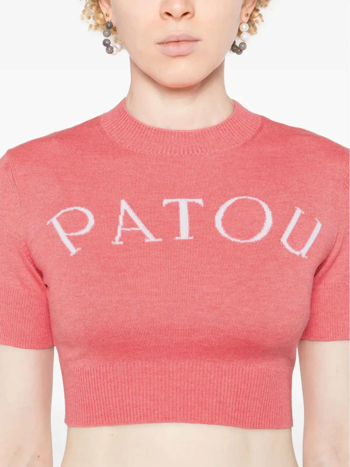 Patou イントアリア編みトップ - 画像5