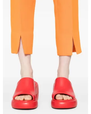 Patou ウールのクロップドパンツ - オレンジ - サムネイル5
