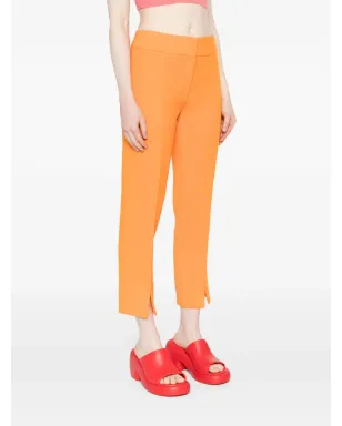 Patou ウールのクロップドパンツ - オレンジ - サムネイル3
