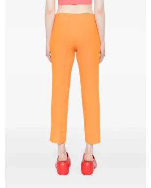 Patou ウールのクロップドパンツ - オレンジ - サムネイル4