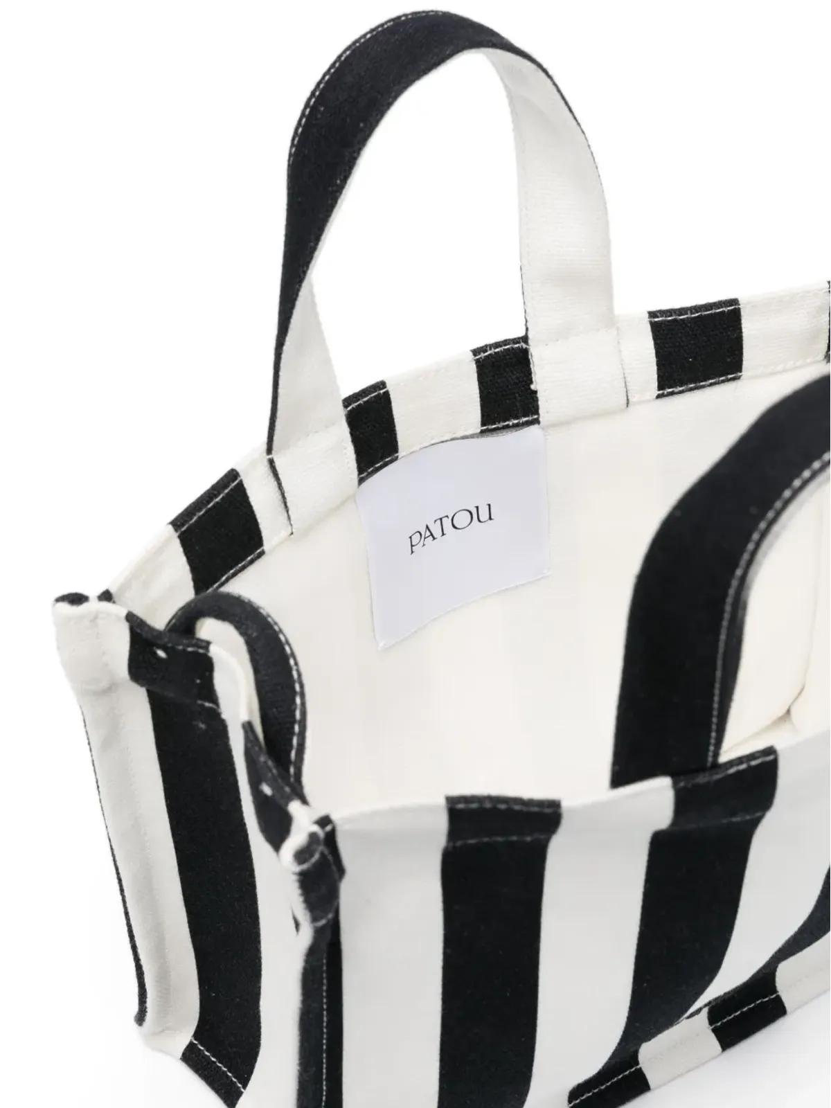 Patou JPキャンバス トートバッグ White - 画像5