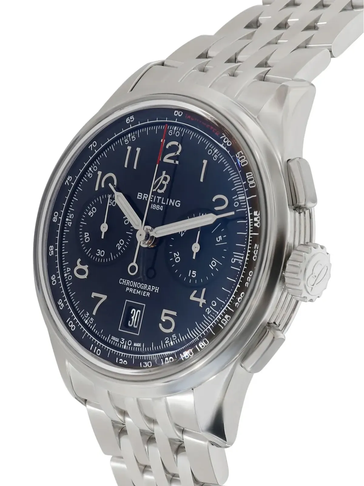 Breitling Premier ビンテージ ブルー - 画像3