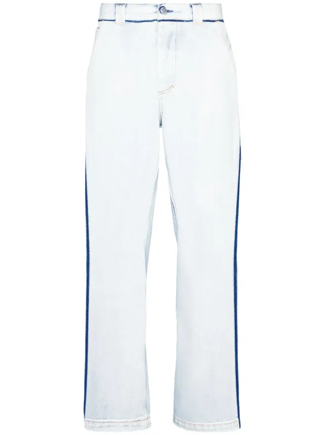 Maison Margiela Maison Margiela ジャパニーズデニム ストレートレッグ ジーンズ - ブルーの商品画像