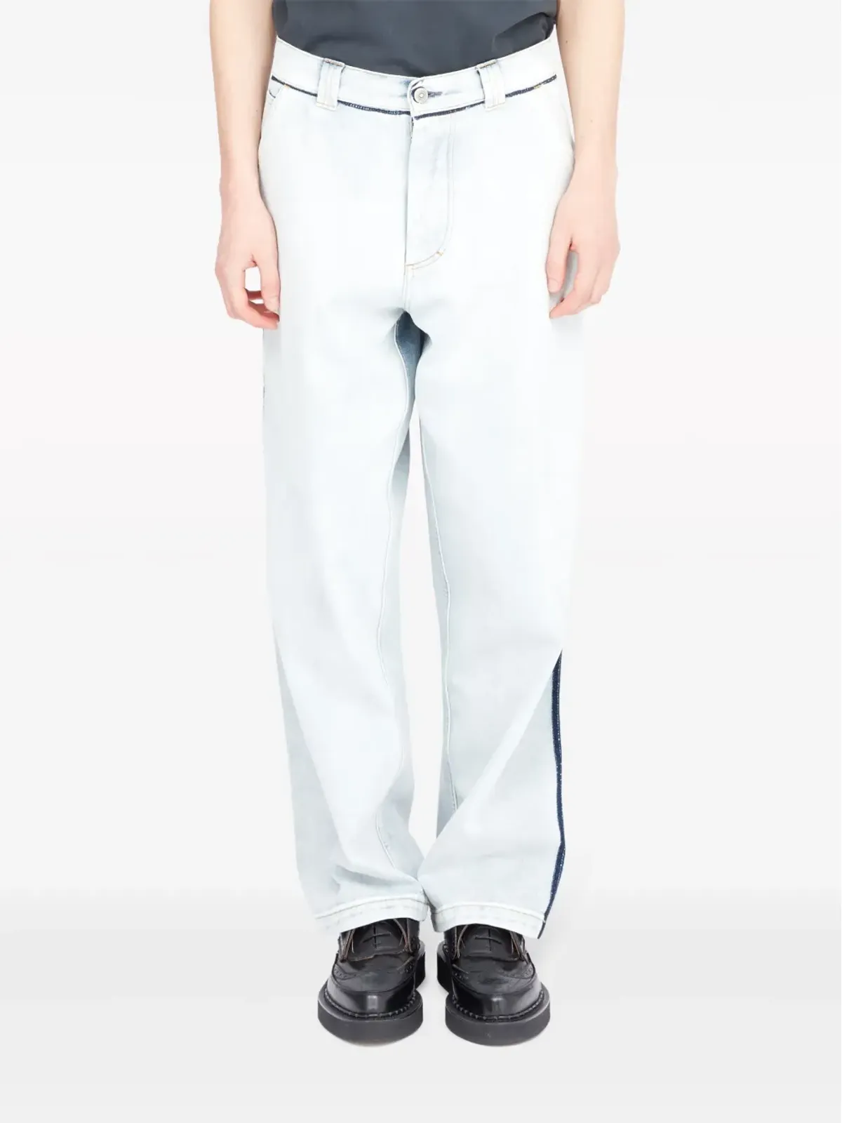 Maison Margiela ジャパニーズデニム ストレートレッグ ジーンズ - ブルー - 画像2