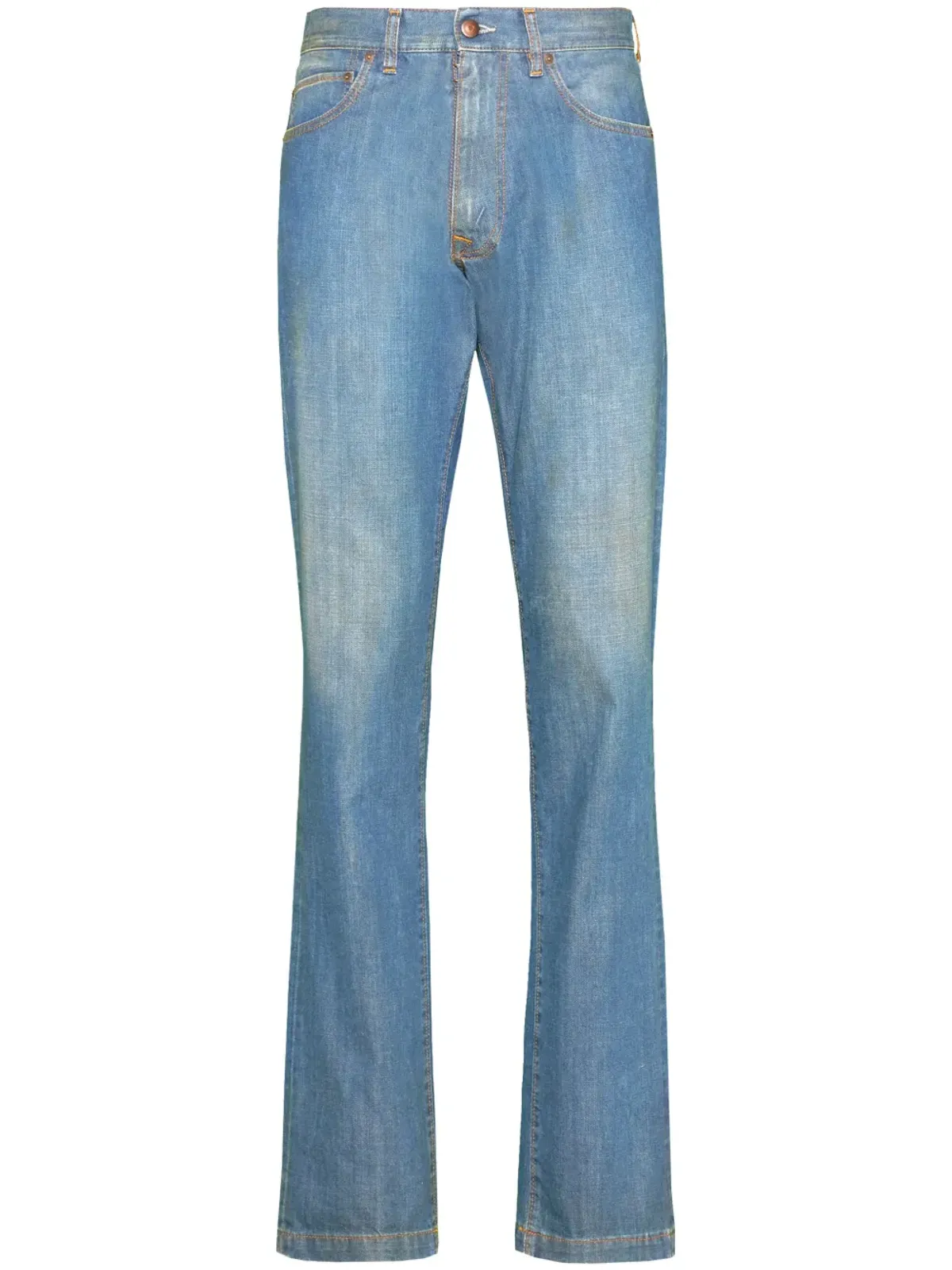 Maison Margiela アメリカーナ ターンアップジーンズ - 画像1