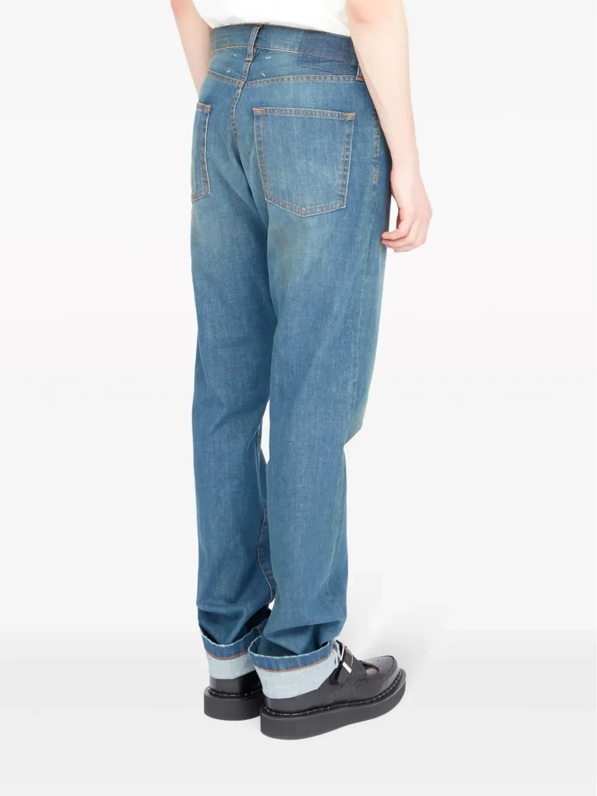 Maison Margiela アメリカーナ ターンアップジーンズ - 画像4