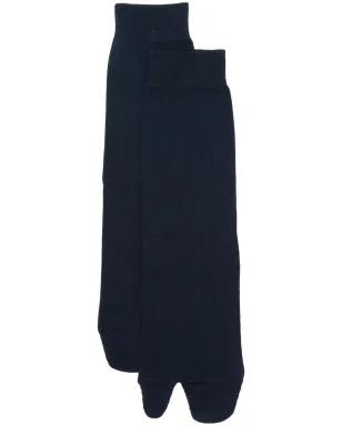 Maison Margiela タビリブ編みソックス - ブルー - サムネイル1