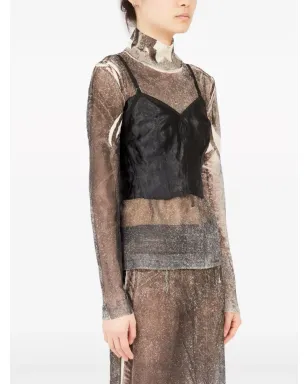 Maison Margiela メタルサテン ベストトップ - サムネイル3