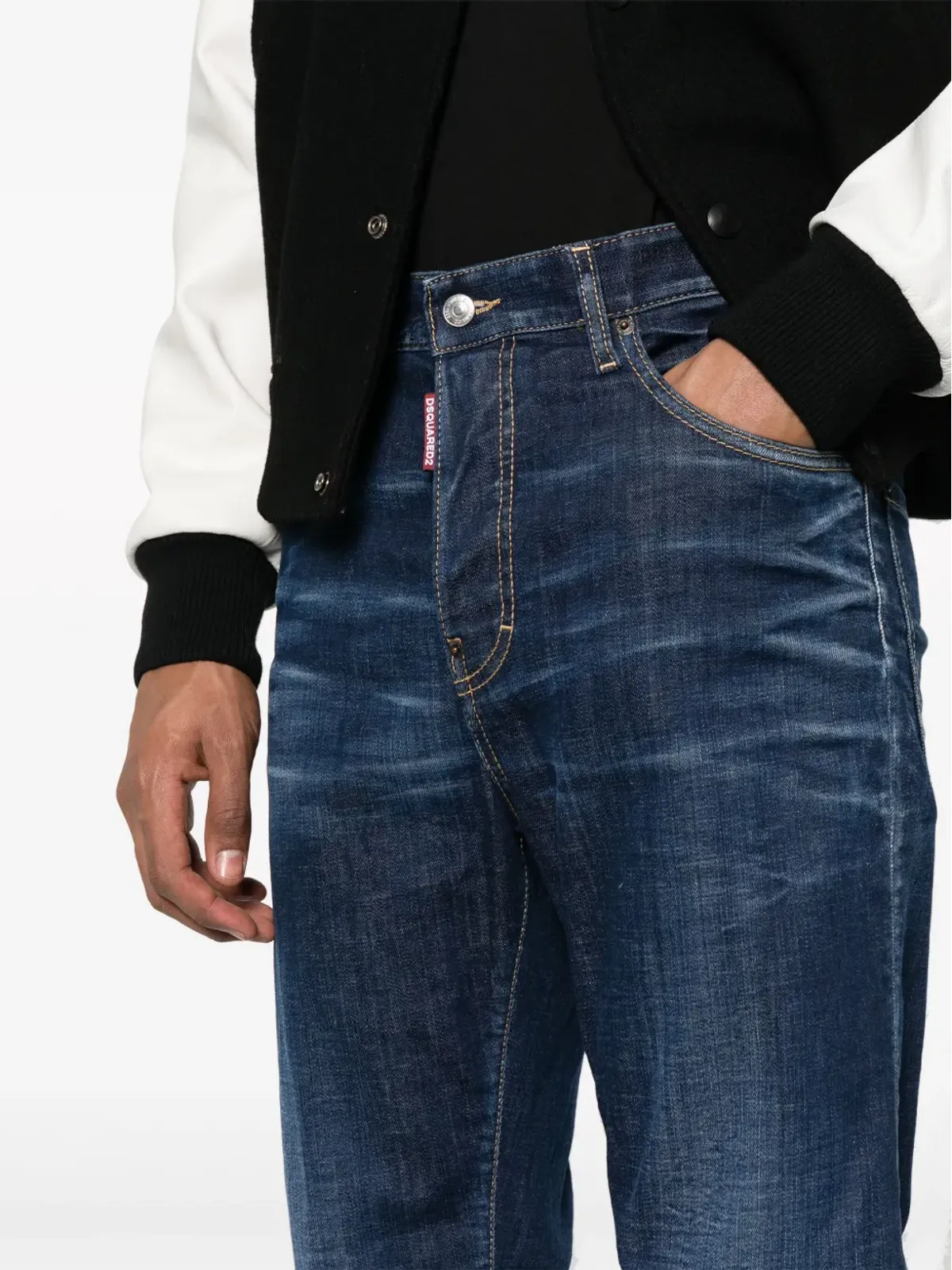 DSQUARED2 642ストレートジーンズ - ブルー - 画像5