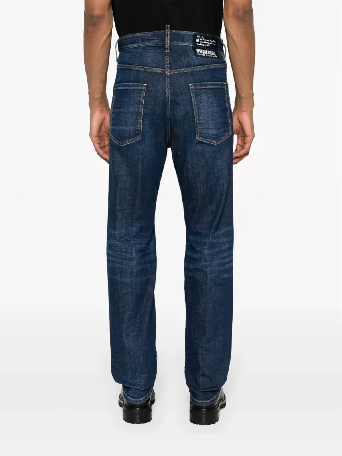 DSQUARED2 642ストレートジーンズ - ブルー - 画像4