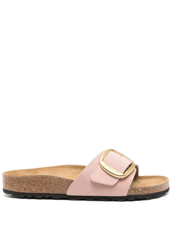 Birkenstock Birkenstock マドリッド ビッグバックル スウェード・スライドの商品画像