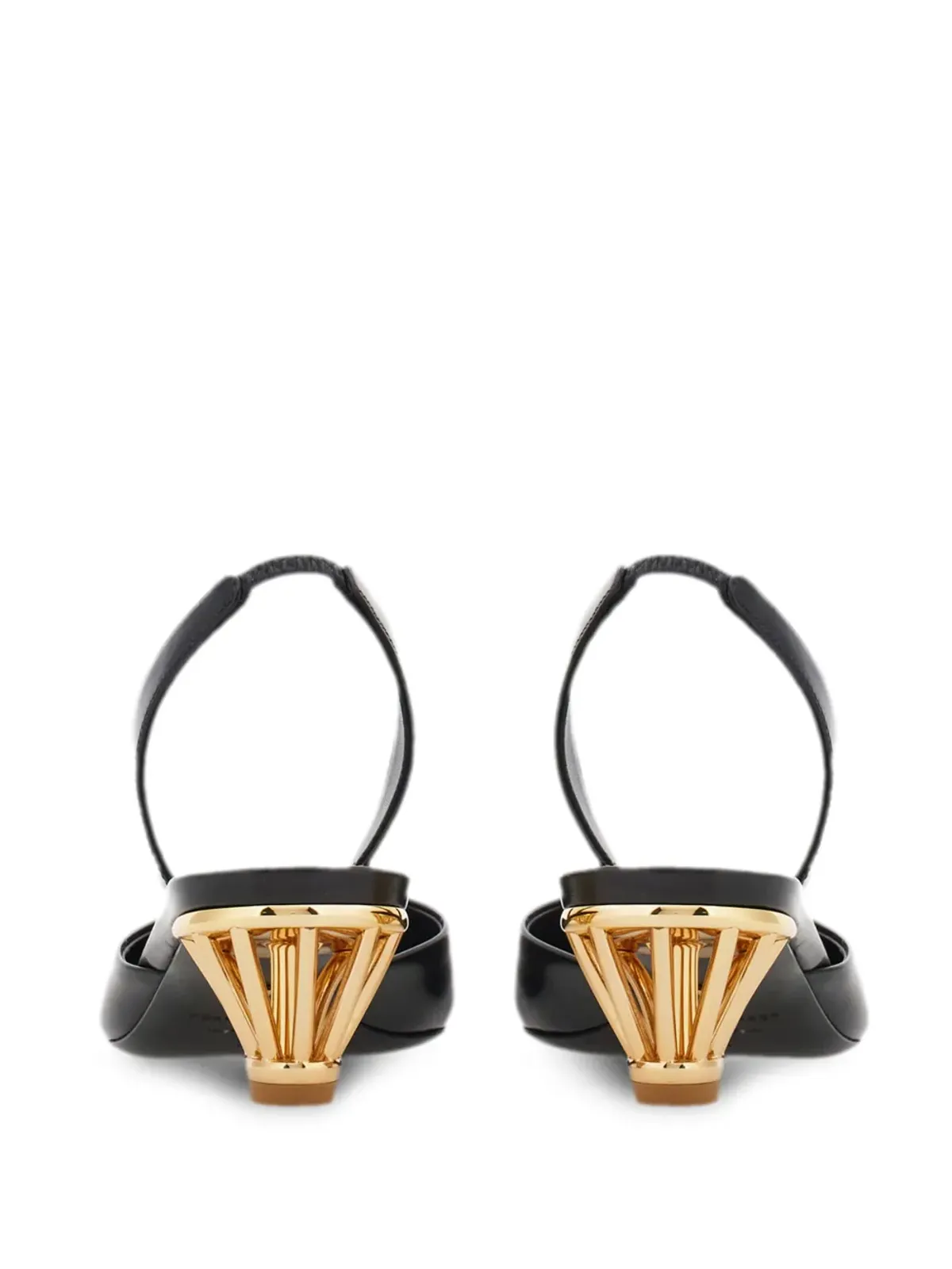 Ferragamo ケージヒール・スリングバック・パンプス - 画像3