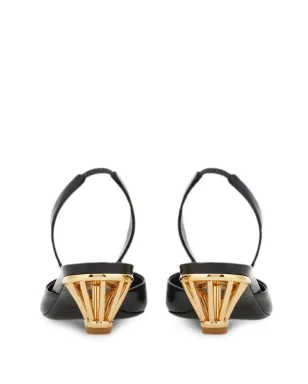 Ferragamo ケージヒール・スリングバック・パンプス - サムネイル3