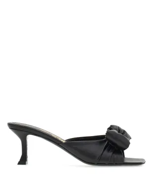 Ferragamo パッド入りヴァラ サンダル - ブラック - サムネイル1