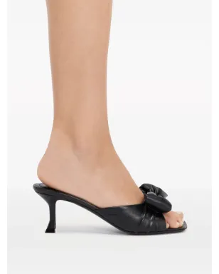 Ferragamo パッド入りヴァラ サンダル - ブラック - サムネイル5