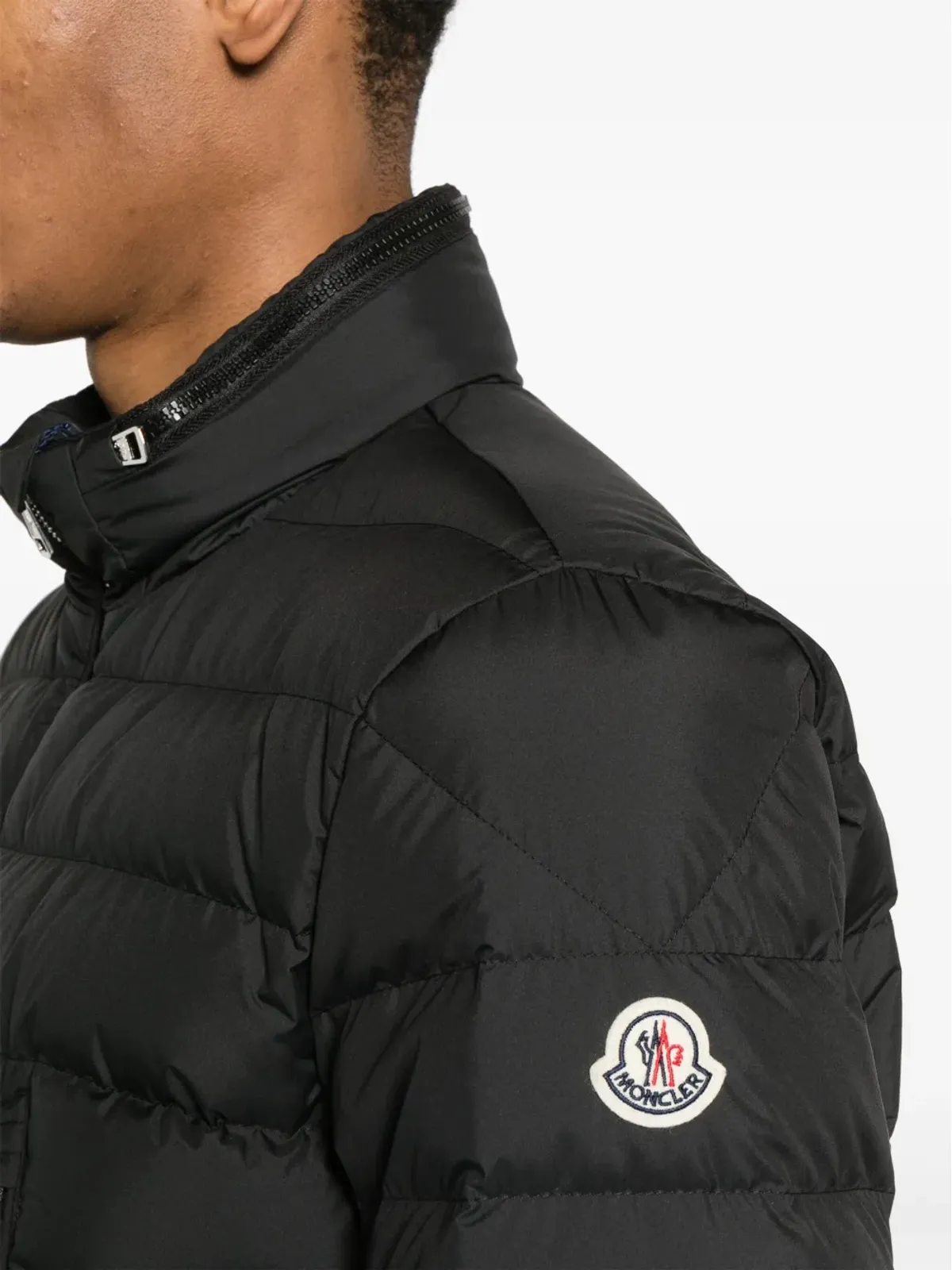 Moncler アルフィット フード付き ダウンジャケット - ブラック - 画像5