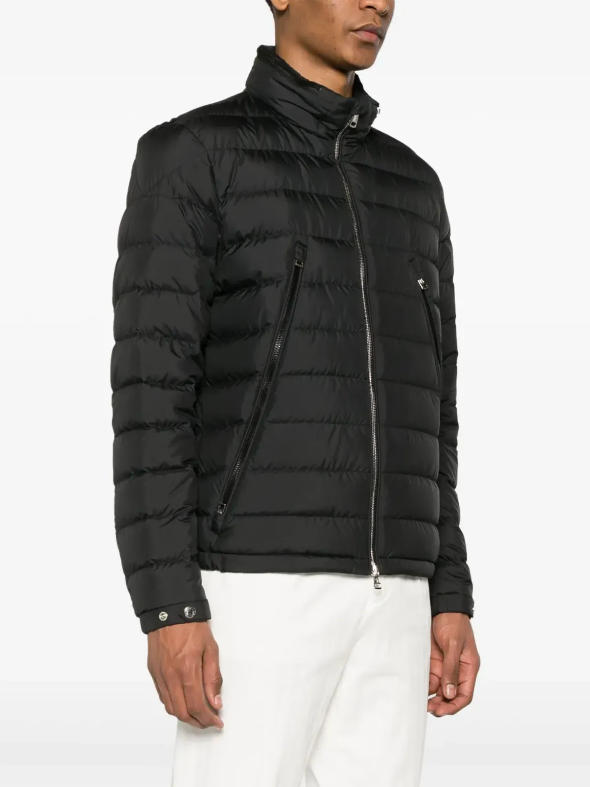 Moncler アルフィット フード付き ダウンジャケット - ブラック - 画像3
