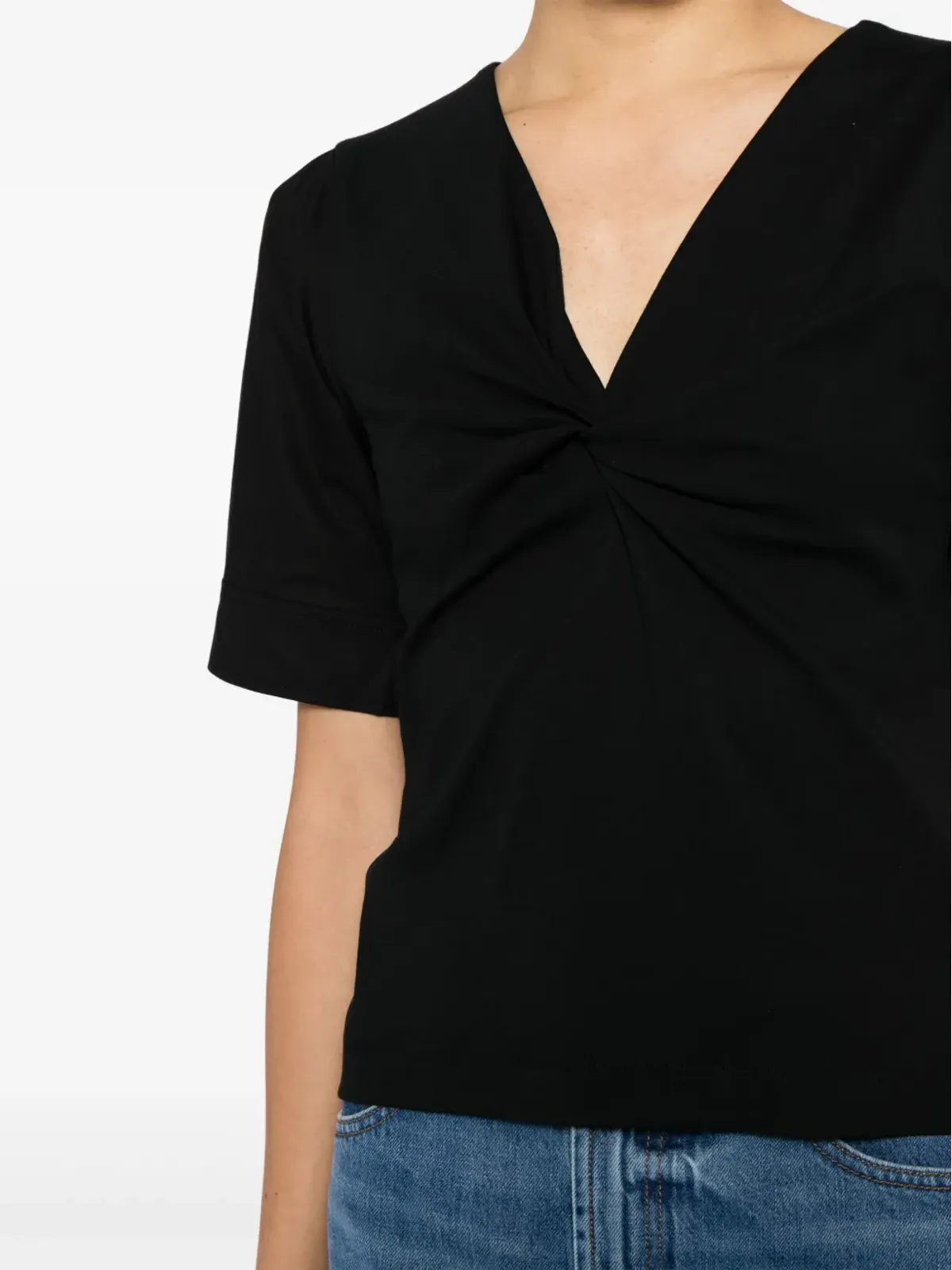 Tanya Taylor ロンネル ツイスト コットン Tシャツ - 画像5