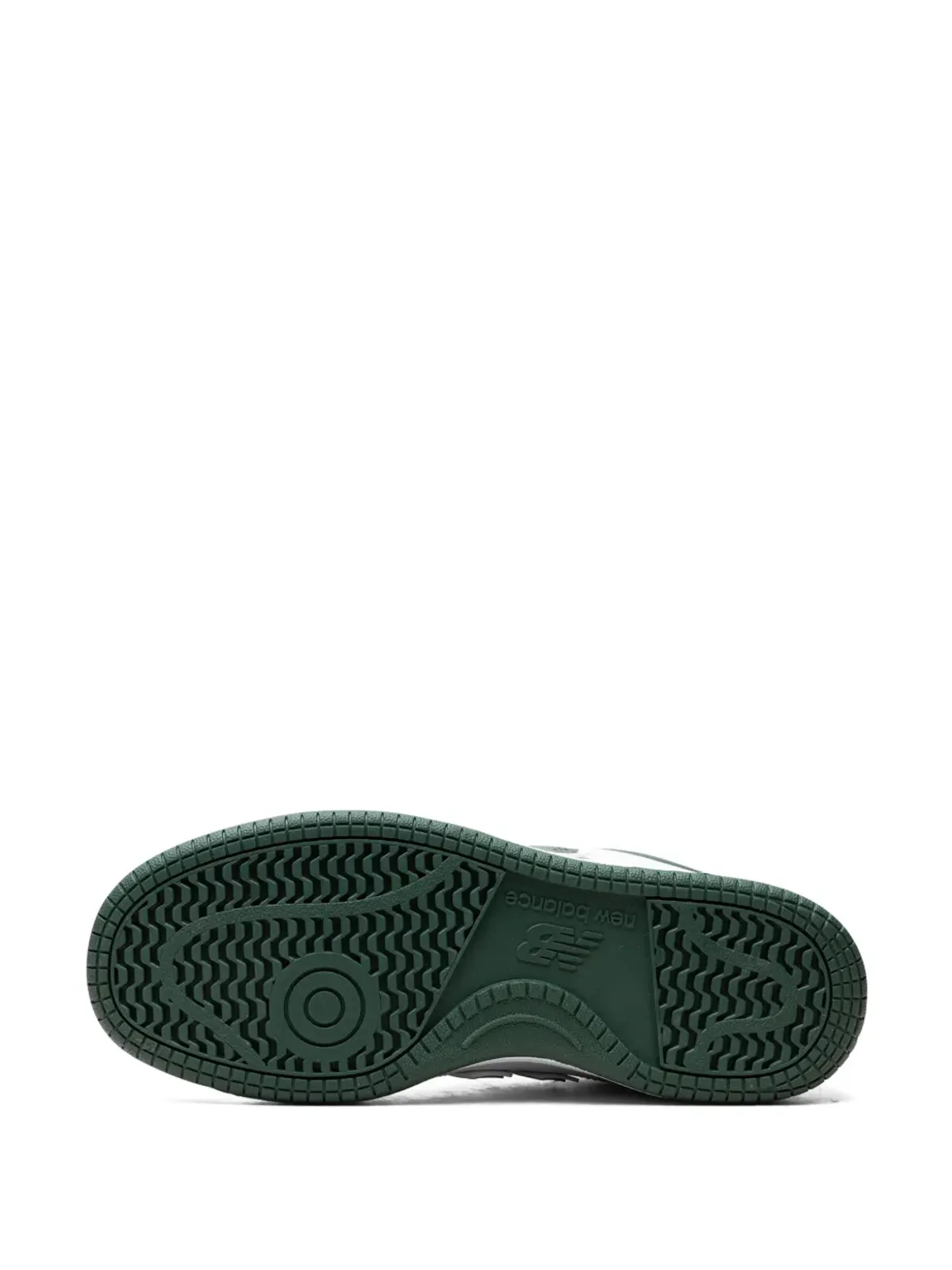 New Balance 480 ホワイト/ナイトウォッチグリーン スニーカー - 画像4