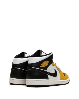 Jordan エアジョーダン 1 ミッド イエローオークル スニーカー - サムネイル3
