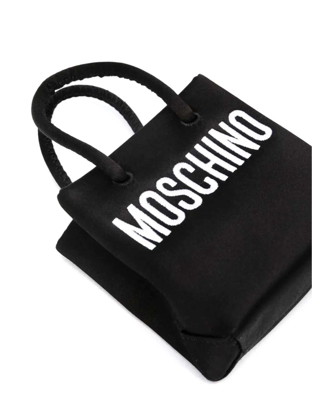Moschino ロゴ刺繍ミニバッグ - 画像4