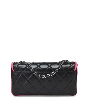 CHANEL ビンテージ 2008年 ミニサイズ クルーズ・クラシック・フラップ ショルダーバッグ - ブラック - サムネイル2