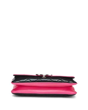 CHANEL ビンテージ 2008年 ミニサイズ クルーズ・クラシック・フラップ ショルダーバッグ - ブラック - サムネイル4
