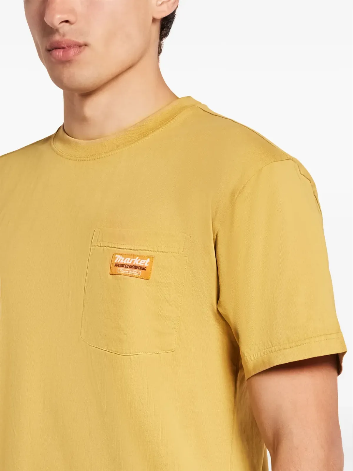 MARKET ロゴパッチ コットン Tシャツ - 画像5