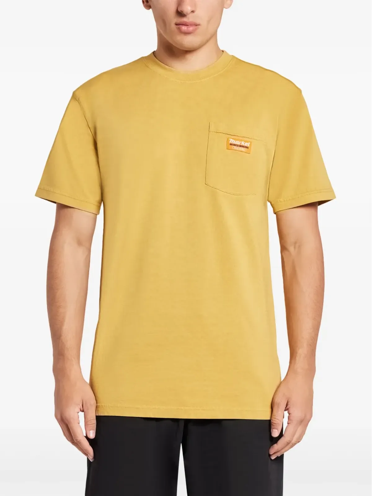 MARKET ロゴパッチ コットン Tシャツ - 画像3