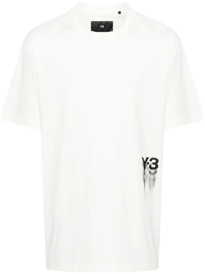 Y-3 Y-3 GFX SS コットンTシャツ - ホワイトの商品画像