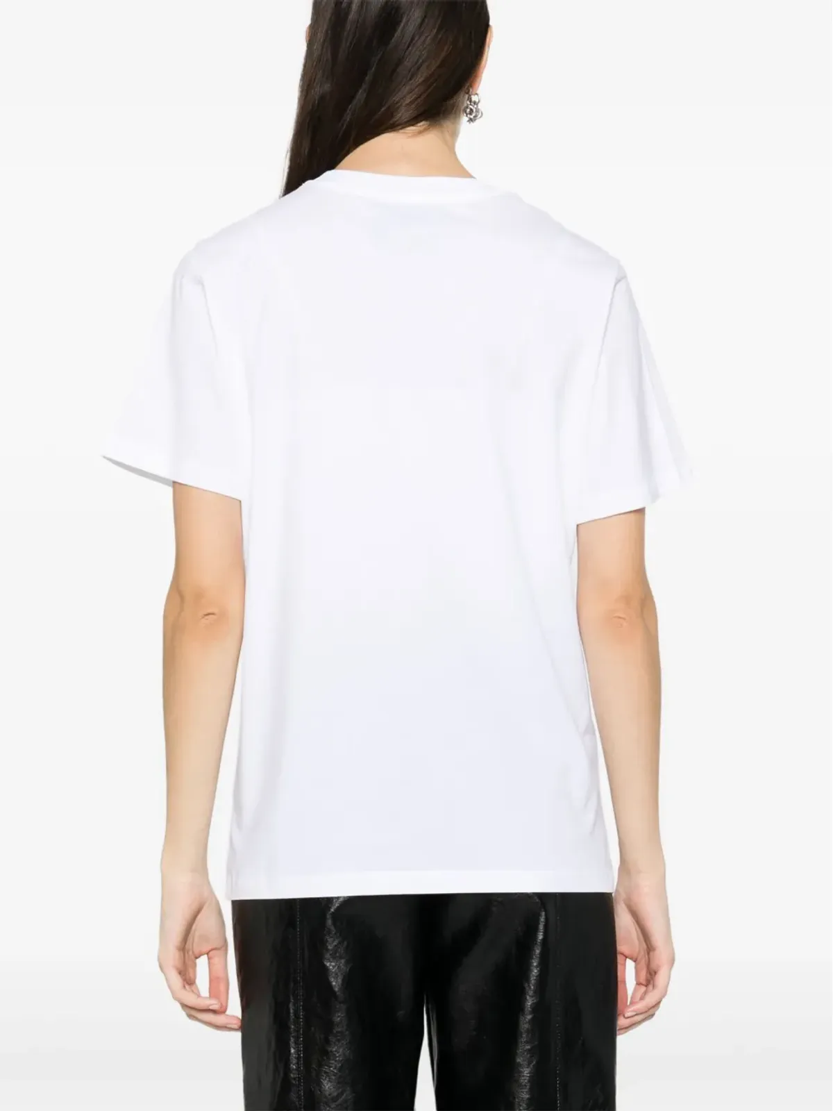 Moschino In Love We Trust コットン Tシャツ - 画像4