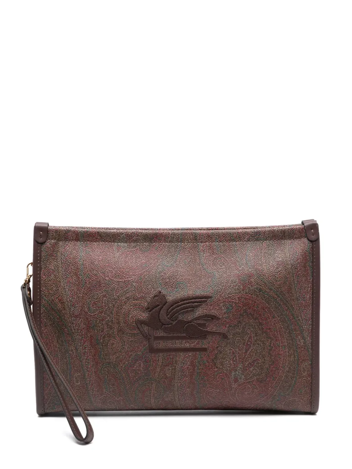 ETRO Essential ペイズリープリント クラッチバッグ - 画像1