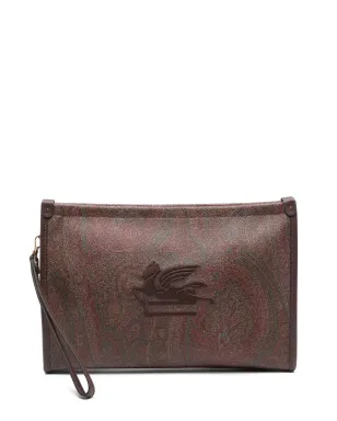 ETRO Essential ペイズリープリント クラッチバッグ - サムネイル1