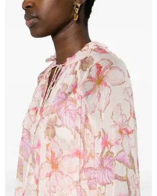 ZIMMERMANN Matchmaker Billow 花柄プリント ブラウス - Pink - サムネイル5