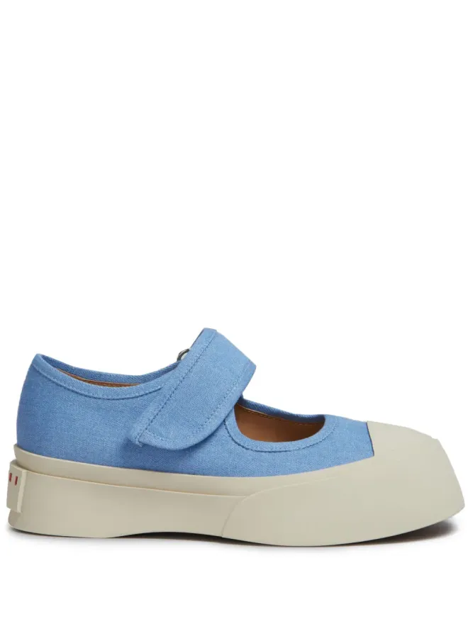 Marni Marni Pablo Mary Jane デニムスニーカー ブルーの商品画像