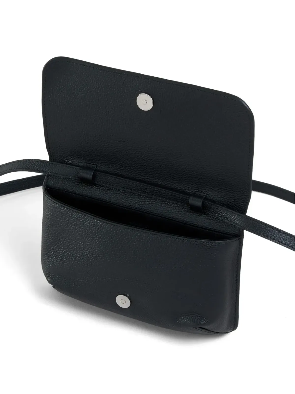 Marni メンディング レザー ポシェット バッグ - ブラック - 画像3