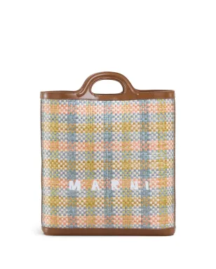 Marni 編み込みトートバッグ ピンク - サムネイル1