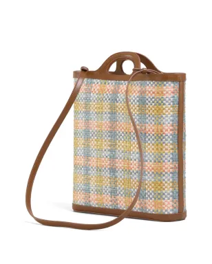 Marni 編み込みトートバッグ ピンク - サムネイル4