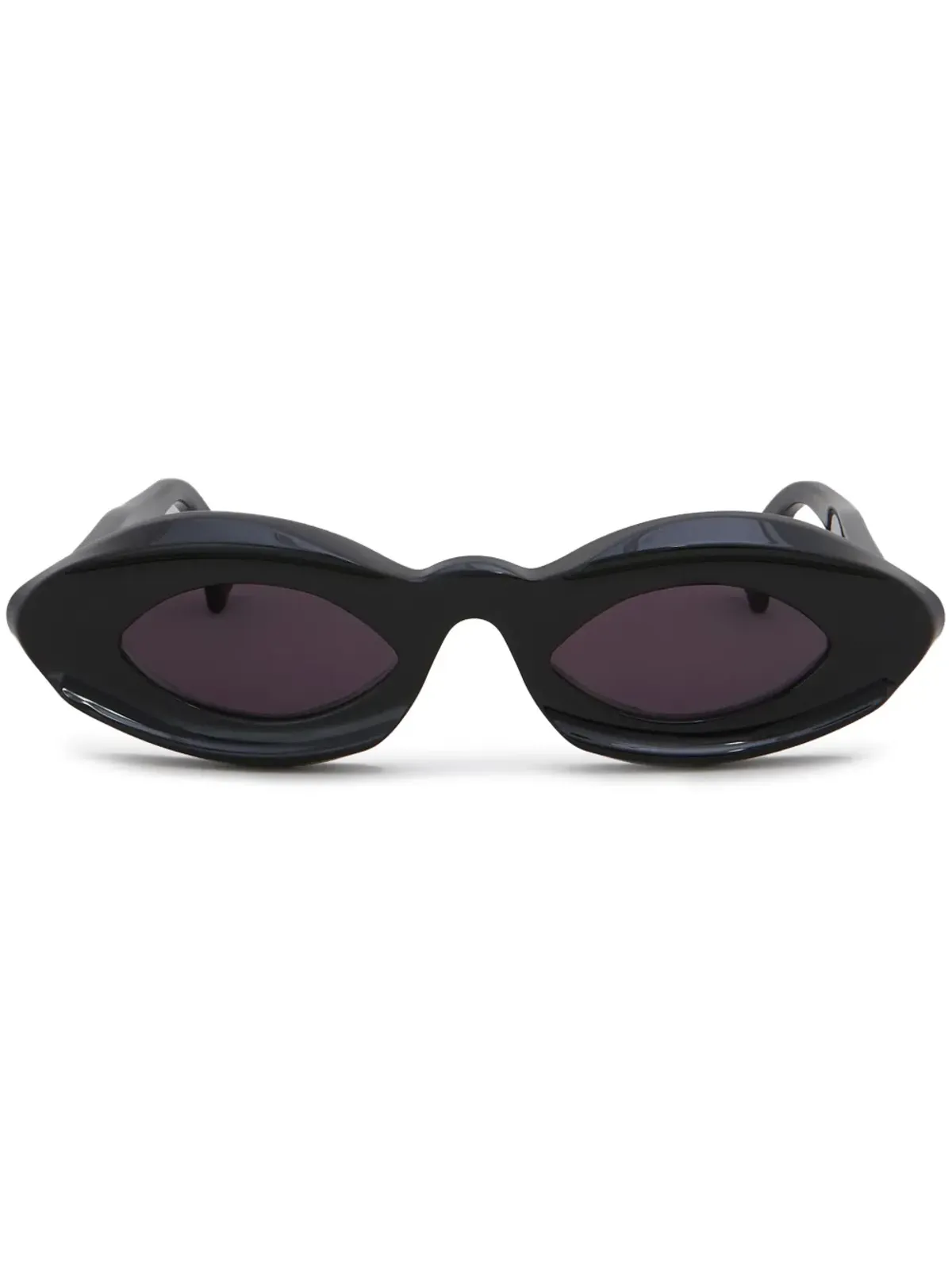 Marni Eyewear ロゴプリントサングラス - 画像1