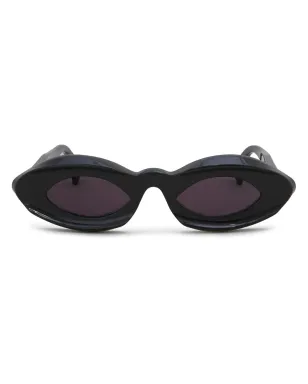 Marni Eyewear ロゴプリントサングラス - サムネイル1