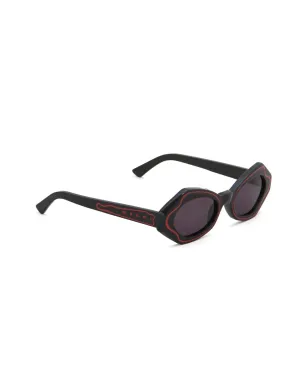 Marni Eyewear 幾何学フレームのティントサングラス - サムネイル2