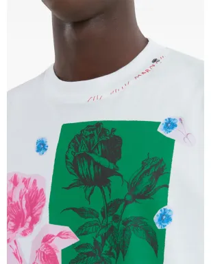 Marni フローラルプリント コットンTシャツ - サムネイル5